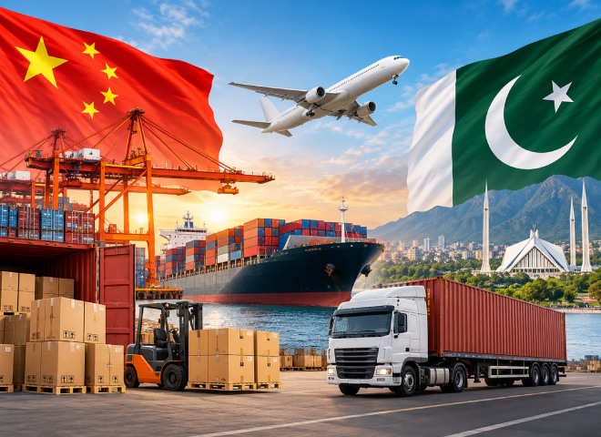 Shipping from China to Pakistan